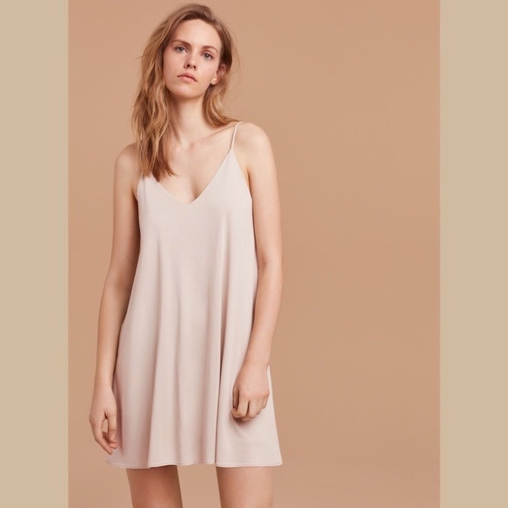 Talula Crescent Swing Dress Light Pink